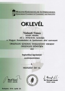 szakmasztár okl Timi